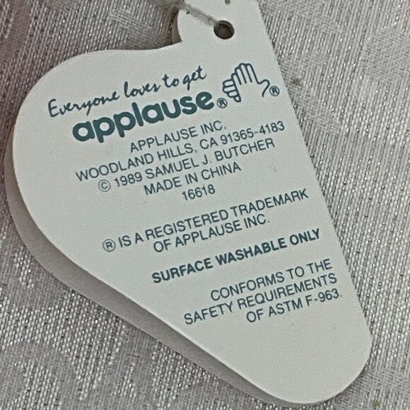 Precious Moments Songs Of Love Limited Edition Doll Applause 1989 Blonde Hair Pi - Picture 4 of 10